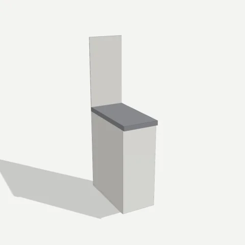 Кухня: нижний, 1 дверца 300×820×560