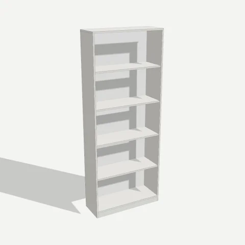 Стеллаж открытый 800×2000×300