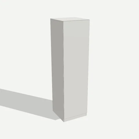 Шкаф-пенал 600×2200×580
