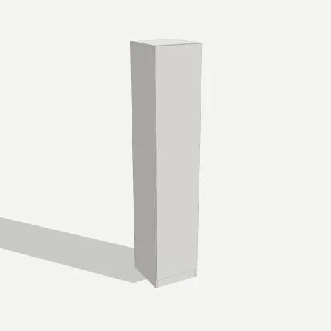 Шкаф-пенал 400×2000×400